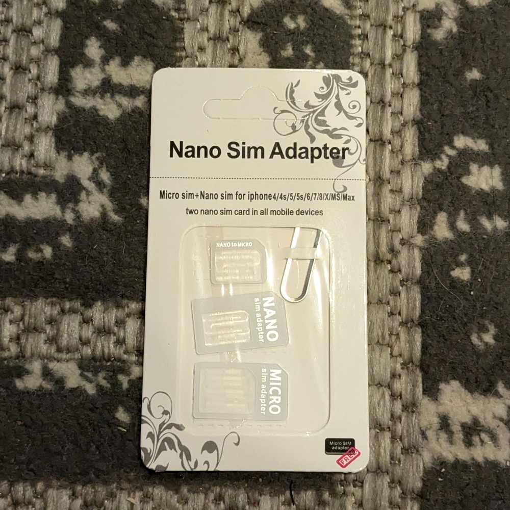 Nano sim adapter